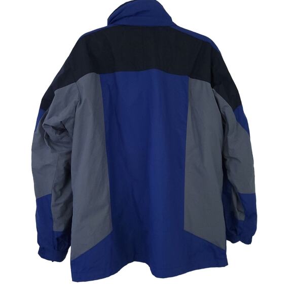 Columbia 3-in-1 Interchangeable Jacket Men Large Blue Gray Zip Up Winter Coat - Picture 2 of 6